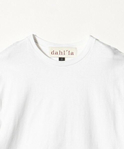 BEAUTY&YOUTH UNITED ARROWS / ビューティー&ユース ユナイテッドアローズ カットソー | ＜dahl’ia＞フリルスリーブ Tシャツ | 詳細1