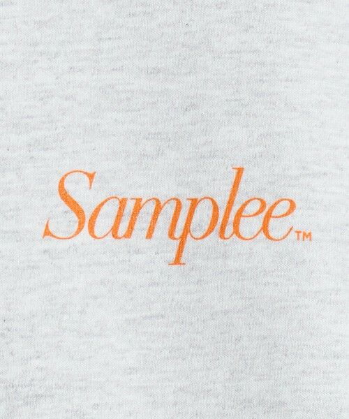 BEAUTY&YOUTH UNITED ARROWS / ビューティー&ユース ユナイテッドアローズ カットソー | 【別注】＜Samplee＞ショートスリーブ Tシャツ ライトグレー | 詳細11