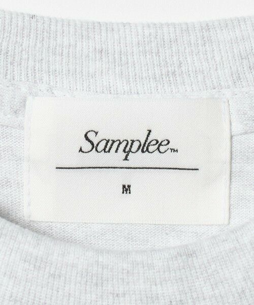 BEAUTY&YOUTH UNITED ARROWS / ビューティー&ユース ユナイテッドアローズ カットソー | 【別注】＜Samplee＞ショートスリーブ Tシャツ ライトグレー | 詳細13