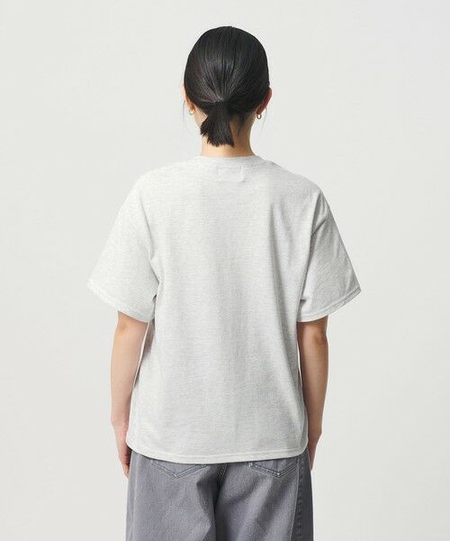 BEAUTY&YOUTH UNITED ARROWS / ビューティー&ユース ユナイテッドアローズ カットソー | 【別注】＜Samplee＞ショートスリーブ Tシャツ ライトグレー | 詳細6