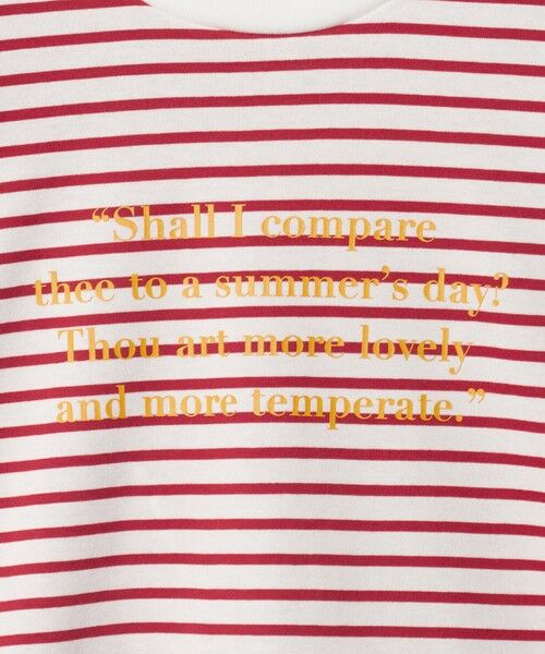 BEAUTY&YOUTH UNITED ARROWS / ビューティー&ユース ユナイテッドアローズ カットソー | 【別注】＜Samplee＞ボーダー ショートスリーブTシャツ | 詳細7