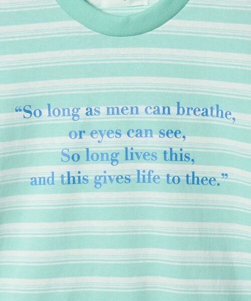 BEAUTY&YOUTH UNITED ARROWS / ビューティー&ユース ユナイテッドアローズ カットソー | 【別注】＜Samplee＞ボーダー ショートスリーブTシャツ | 詳細20