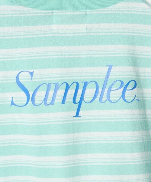 BEAUTY&YOUTH UNITED ARROWS / ビューティー&ユース ユナイテッドアローズ カットソー | 【別注】＜Samplee＞ボーダー ショートスリーブTシャツ | 詳細21