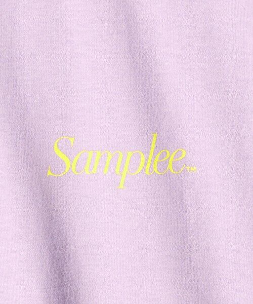 BEAUTY&YOUTH UNITED ARROWS / ビューティー&ユース ユナイテッドアローズ カットソー | 【別注】＜Samplee＞ショートスリーブ Tシャツ パープル | 詳細10
