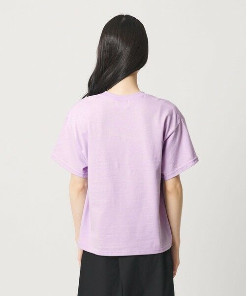 BEAUTY&YOUTH UNITED ARROWS / ビューティー&ユース ユナイテッドアローズ カットソー | 【別注】＜Samplee＞ショートスリーブ Tシャツ パープル | 詳細5