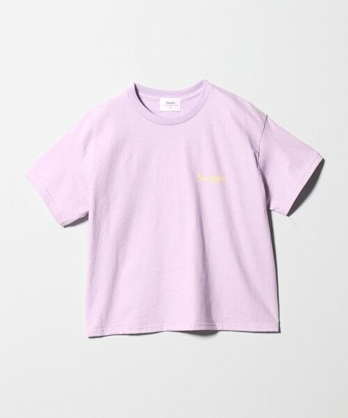 BEAUTY&YOUTH UNITED ARROWS / ビューティー&ユース ユナイテッドアローズ カットソー | 【別注】＜Samplee＞ショートスリーブ Tシャツ パープル | 詳細6