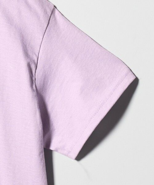 BEAUTY&YOUTH UNITED ARROWS / ビューティー&ユース ユナイテッドアローズ カットソー | 【別注】＜Samplee＞ショートスリーブ Tシャツ パープル | 詳細9