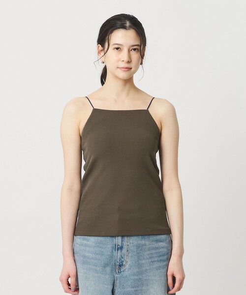 BEAUTY&YOUTH UNITED ARROWS / ビューティー&ユース ユナイテッドアローズ キャミソール・チューブトップ | 2トーン アメリカンスリーブ キャミソール | 詳細9