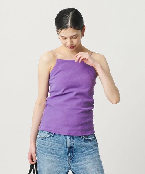 BEAUTY&YOUTH UNITED ARROWS / ビューティー&ユース ユナイテッドアローズ キャミソール・チューブトップ | 2トーン アメリカンスリーブ キャミソール | 詳細20