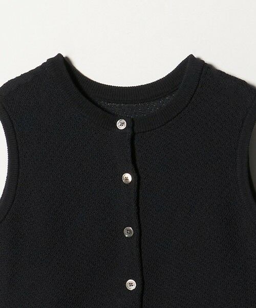 BEAUTY&YOUTH UNITED ARROWS / ビューティー&ユース ユナイテッドアローズ ベスト | コットンポリエステル ジャガード 2WAYニットベスト  ウォッシャブル | 詳細1