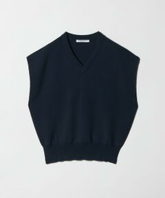 BEAUTY&YOUTH UNITED ARROWS / ビューティー&ユース ユナイテッドアローズ ニット・セーター | フルニードル フレンチスリーブ ニットプルオーバー ウォッシャブル
