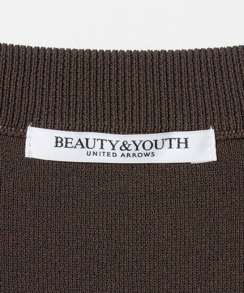 BEAUTY&YOUTH UNITED ARROWS / ビューティー&ユース ユナイテッドアローズ ニット・セーター | フルニードル フレンチスリーブ ニットプルオーバー ウォッシャブル | 詳細24