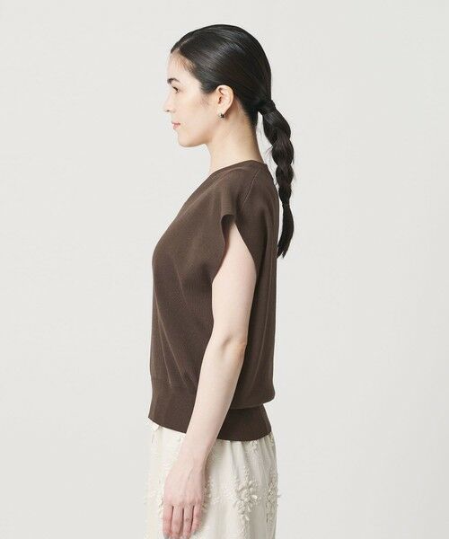 BEAUTY&YOUTH UNITED ARROWS / ビューティー&ユース ユナイテッドアローズ ニット・セーター | フルニードル フレンチスリーブ ニットプルオーバー ウォッシャブル | 詳細7