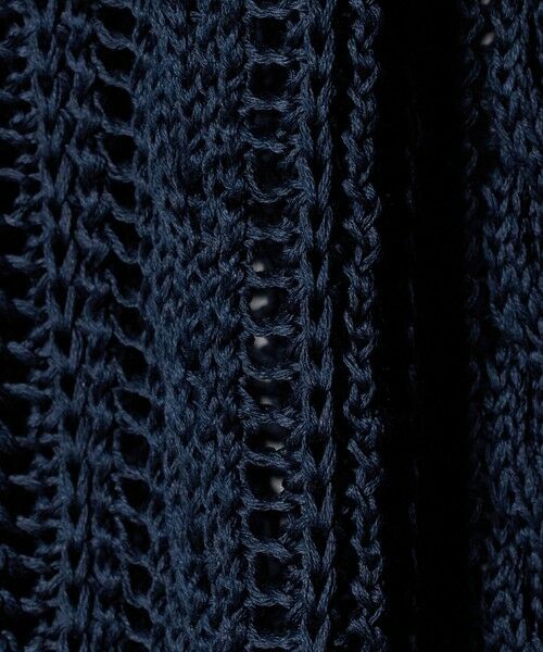 BEAUTY&YOUTH UNITED ARROWS / ビューティー&ユース ユナイテッドアローズ ニット・セーター | コットンメッシュ ケーブル ポロシャツ | 詳細9