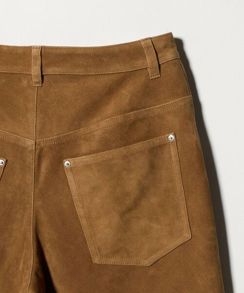 BEAUTY&YOUTH UNITED ARROWS / ビューティー&ユース ユナイテッドアローズ ショート・ハーフ・半端丈パンツ | ゴートスエード 5ポケット ショーツ | 詳細13