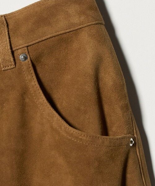 BEAUTY&YOUTH UNITED ARROWS / ビューティー&ユース ユナイテッドアローズ ショート・ハーフ・半端丈パンツ | ゴートスエード 5ポケット ショーツ | 詳細3