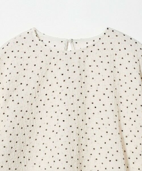 BEAUTY&YOUTH UNITED ARROWS / ビューティー&ユース ユナイテッドアローズ シャツ・ブラウス | ポリエステル ドット シアー ブラウス ウォッシャブル | 詳細1
