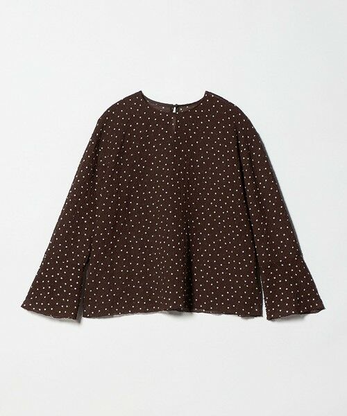 BEAUTY&YOUTH UNITED ARROWS / ビューティー&ユース ユナイテッドアローズ シャツ・ブラウス | ポリエステル ドット シアー ブラウス ウォッシャブル | 詳細9