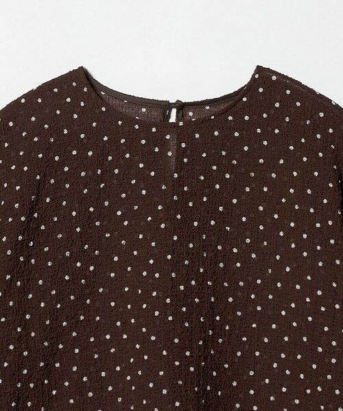 BEAUTY&YOUTH UNITED ARROWS / ビューティー&ユース ユナイテッドアローズ シャツ・ブラウス | ポリエステル ドット シアー ブラウス ウォッシャブル | 詳細11