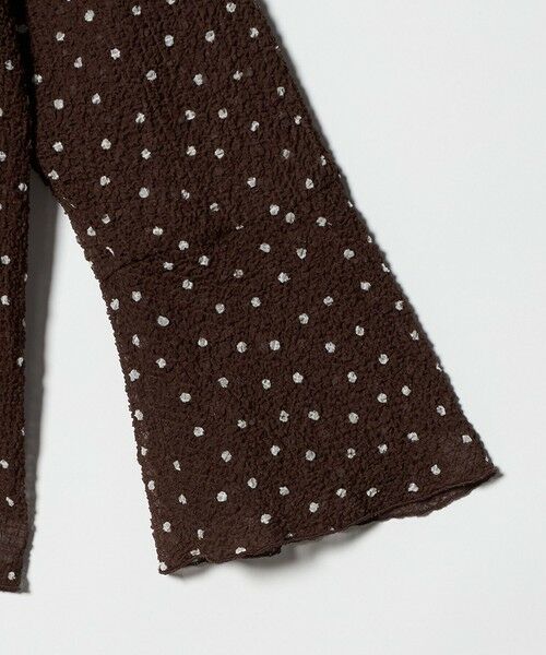 BEAUTY&YOUTH UNITED ARROWS / ビューティー&ユース ユナイテッドアローズ シャツ・ブラウス | ポリエステル ドット シアー ブラウス ウォッシャブル | 詳細12