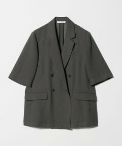 BEAUTY&YOUTH UNITED ARROWS / ビューティー&ユース ユナイテッドアローズ テーラードジャケット | ポリエステル メッシュ ハーフスリーブ ジャケット ウォッシャブル