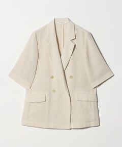 BEAUTY&YOUTH UNITED ARROWS / ビューティー&ユース ユナイテッドアローズ テーラードジャケット | ポリエステル メッシュ ハーフスリーブ ジャケット ウォッシャブル