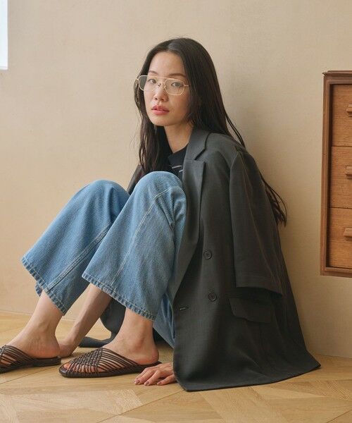 BEAUTY&YOUTH UNITED ARROWS / ビューティー&ユース ユナイテッドアローズ テーラードジャケット | ポリエステル メッシュ ハーフスリーブ ジャケット ウォッシャブル | 詳細5