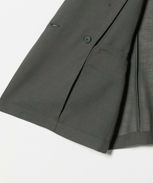 BEAUTY&YOUTH UNITED ARROWS / ビューティー&ユース ユナイテッドアローズ テーラードジャケット | ポリエステル メッシュ ハーフスリーブ ジャケット ウォッシャブル | 詳細6
