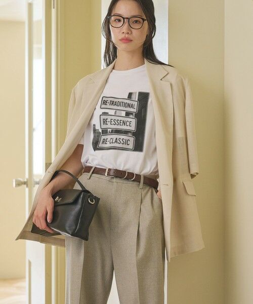 BEAUTY&YOUTH UNITED ARROWS / ビューティー&ユース ユナイテッドアローズ テーラードジャケット | ポリエステル メッシュ ハーフスリーブ ジャケット ウォッシャブル | 詳細12