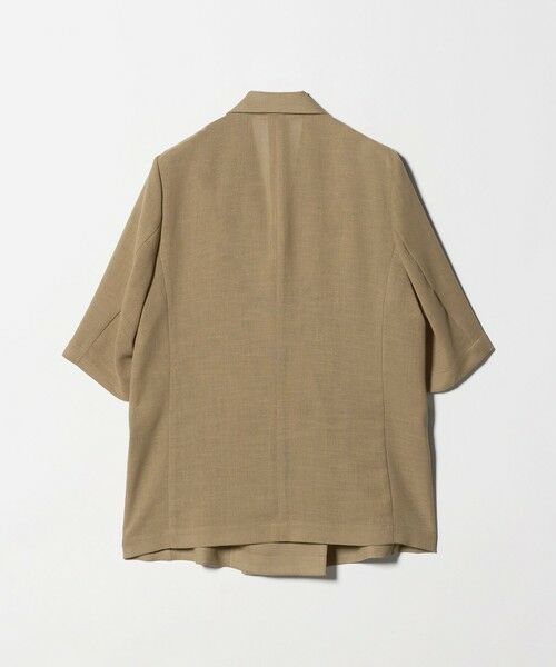 BEAUTY&YOUTH UNITED ARROWS / ビューティー&ユース ユナイテッドアローズ テーラードジャケット | ポリエステル メッシュ ハーフスリーブ ジャケット ウォッシャブル | 詳細7