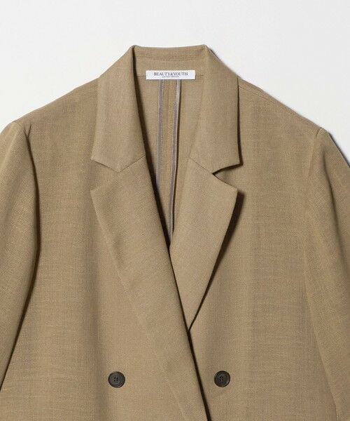 BEAUTY&YOUTH UNITED ARROWS / ビューティー&ユース ユナイテッドアローズ テーラードジャケット | ポリエステル メッシュ ハーフスリーブ ジャケット ウォッシャブル | 詳細8