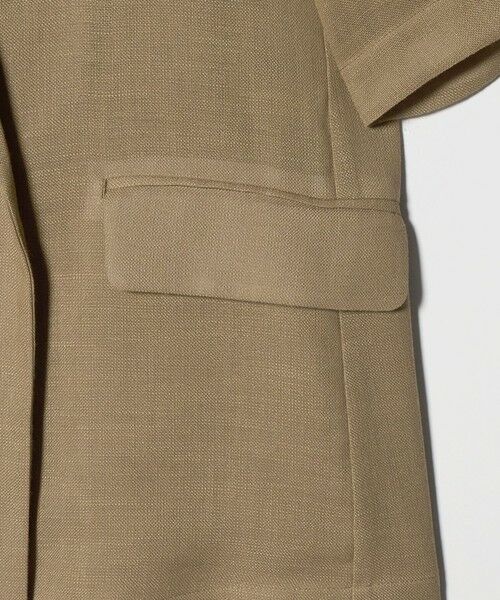 BEAUTY&YOUTH UNITED ARROWS / ビューティー&ユース ユナイテッドアローズ テーラードジャケット | ポリエステル メッシュ ハーフスリーブ ジャケット ウォッシャブル | 詳細10