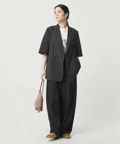 BEAUTY&YOUTH UNITED ARROWS / ビューティー&ユース ユナイテッドアローズ テーラードジャケット | ハーフスリーブ ジャケット 吸水速乾 防シワ