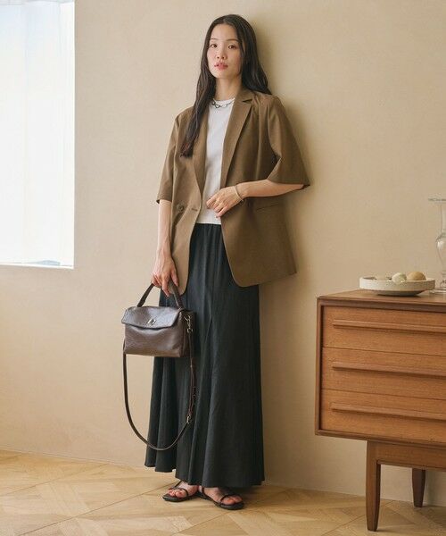 BEAUTY&YOUTH UNITED ARROWS / ビューティー&ユース ユナイテッドアローズ テーラードジャケット | ハーフスリーブ ジャケット 吸水速乾 防シワ ウォッシャブル | 詳細25
