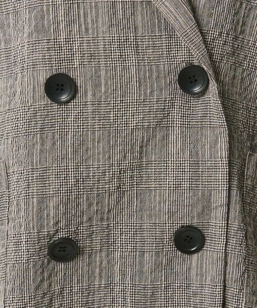 BEAUTY&YOUTH UNITED ARROWS / ビューティー&ユース ユナイテッドアローズ テーラードジャケット | 【WEB限定】グレンチェック ダブルジャケット ウォッシャブル | 詳細11