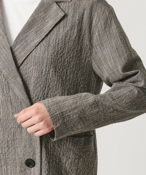 BEAUTY&YOUTH UNITED ARROWS / ビューティー&ユース ユナイテッドアローズ テーラードジャケット | 【WEB限定】グレンチェック ダブルジャケット ウォッシャブル | 詳細12