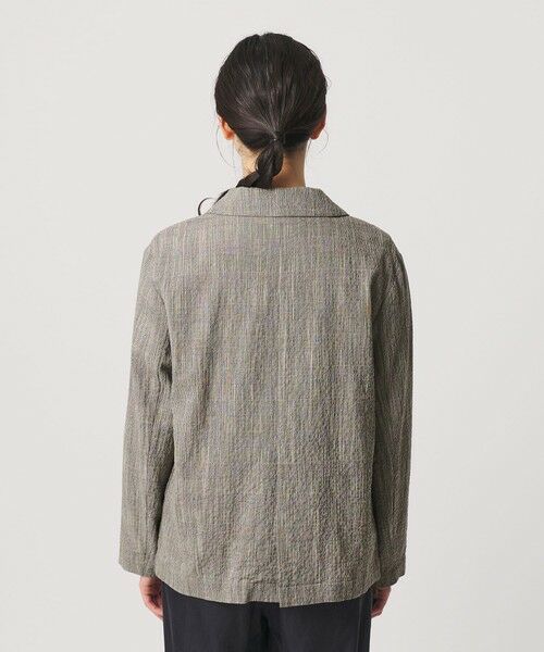 BEAUTY&YOUTH UNITED ARROWS / ビューティー&ユース ユナイテッドアローズ テーラードジャケット | 【WEB限定】グレンチェック ダブルジャケット ウォッシャブル | 詳細6