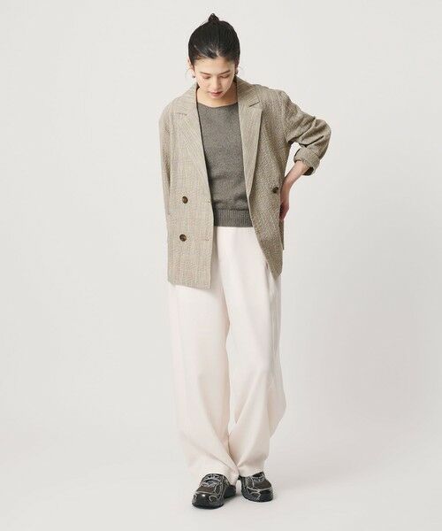 BEAUTY&YOUTH UNITED ARROWS / ビューティー&ユース ユナイテッドアローズ テーラードジャケット | 【WEB限定】グレンチェック ダブルジャケット ウォッシャブル | 詳細14