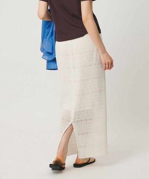 BEAUTY&YOUTH UNITED ARROWS / ビューティー&ユース ユナイテッドアローズ ミニ・ひざ丈スカート | レースプリーツ タイトスカート ウォッシャブル | 詳細2
