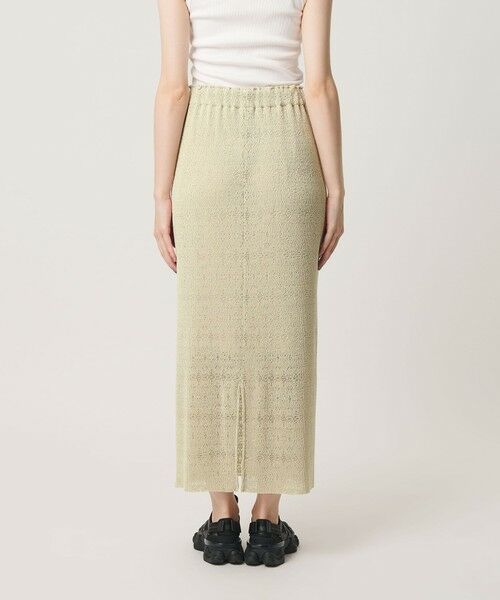 BEAUTY&YOUTH UNITED ARROWS / ビューティー&ユース ユナイテッドアローズ ミニ・ひざ丈スカート | レースプリーツ タイトスカート ウォッシャブル | 詳細21