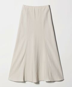 BEAUTY&YOUTH UNITED ARROWS / ビューティー&ユース ユナイテッドアローズ ミニ・ひざ丈スカート | 麻ブレンド バイアス フレアスカート ウォッシャブル