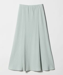 BEAUTY&YOUTH UNITED ARROWS / ビューティー&ユース ユナイテッドアローズ ミニ・ひざ丈スカート | 麻ブレンド バイアス フレアスカート ウォッシャブル