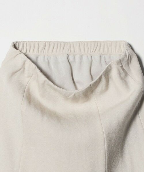 BEAUTY&YOUTH UNITED ARROWS / ビューティー&ユース ユナイテッドアローズ ミニ・ひざ丈スカート | 麻ブレンド バイアス フレアスカート ウォッシャブル | 詳細3