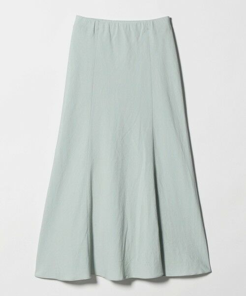 BEAUTY&YOUTH UNITED ARROWS / ビューティー&ユース ユナイテッドアローズ ミニ・ひざ丈スカート | 麻ブレンド バイアス フレアスカート ウォッシャブル | 詳細5