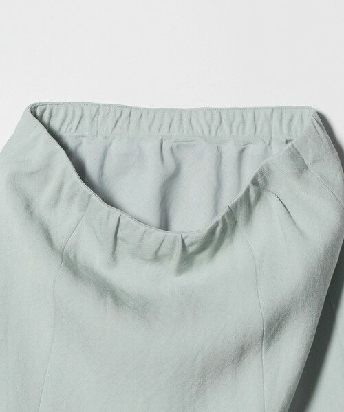 BEAUTY&YOUTH UNITED ARROWS / ビューティー&ユース ユナイテッドアローズ ミニ・ひざ丈スカート | 麻ブレンド バイアス フレアスカート ウォッシャブル | 詳細7