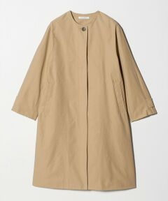 BEAUTY&YOUTH UNITED ARROWS / ビューティー&ユース ユナイテッドアローズ その他アウター | 【WEB限定】コットンナイロン ツイルノーカラーコート