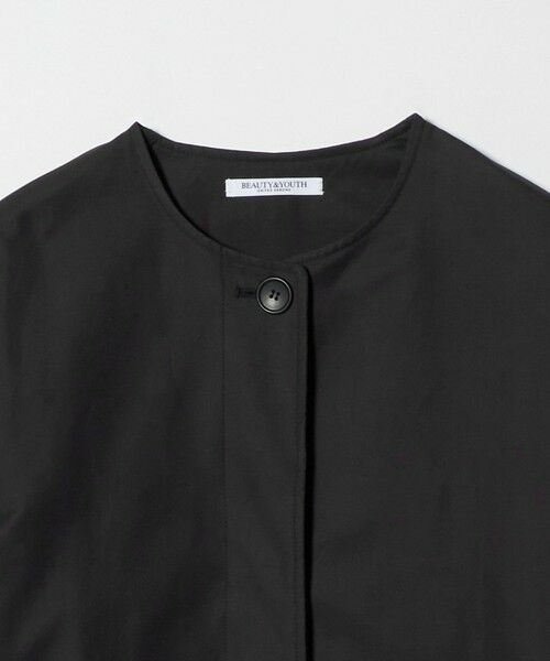 BEAUTY&YOUTH UNITED ARROWS / ビューティー&ユース ユナイテッドアローズ その他アウター | 【WEB限定】コットンナイロン ツイルノーカラーコート | 詳細5