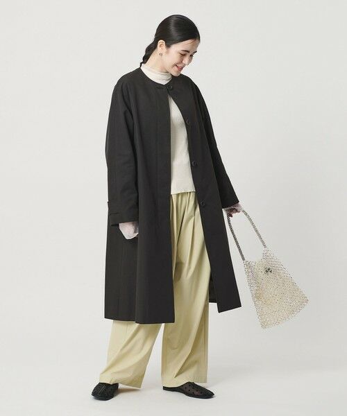 BEAUTY&YOUTH UNITED ARROWS / ビューティー&ユース ユナイテッドアローズ その他アウター | 【WEB限定】コットンナイロン ツイルノーカラーコート | 詳細3
