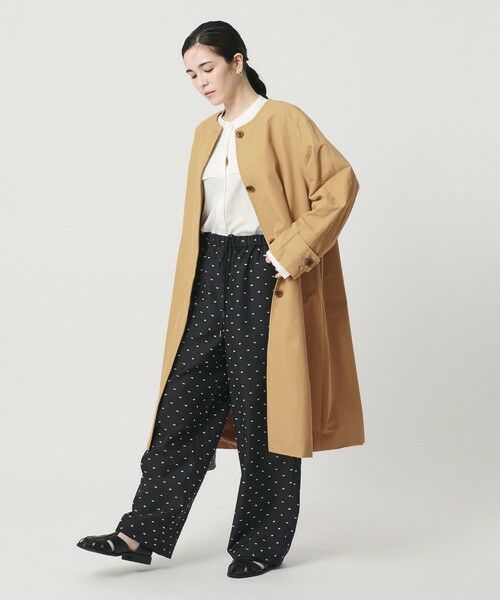 BEAUTY&YOUTH UNITED ARROWS / ビューティー&ユース ユナイテッドアローズ その他アウター | 【WEB限定】コットンナイロン ツイルノーカラーコート | 詳細10