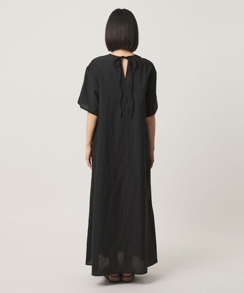 BEAUTY&YOUTH UNITED ARROWS / ビューティー&ユース ユナイテッドアローズ ロング・マキシ丈ワンピース | シアー バックリボン ワンピース ウォッシャブル | 詳細6